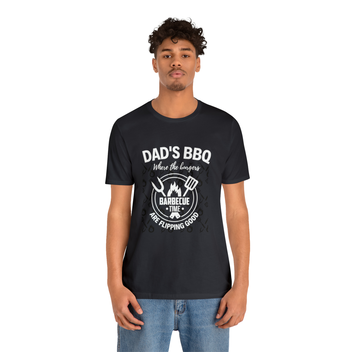 Dad's BBQ Unisex Jersey Short Sleeve Tee