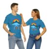 Personalized Camping Unisex Jersey Short Sleeve Tee