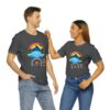 Personalized Camping Unisex Jersey Short Sleeve Tee