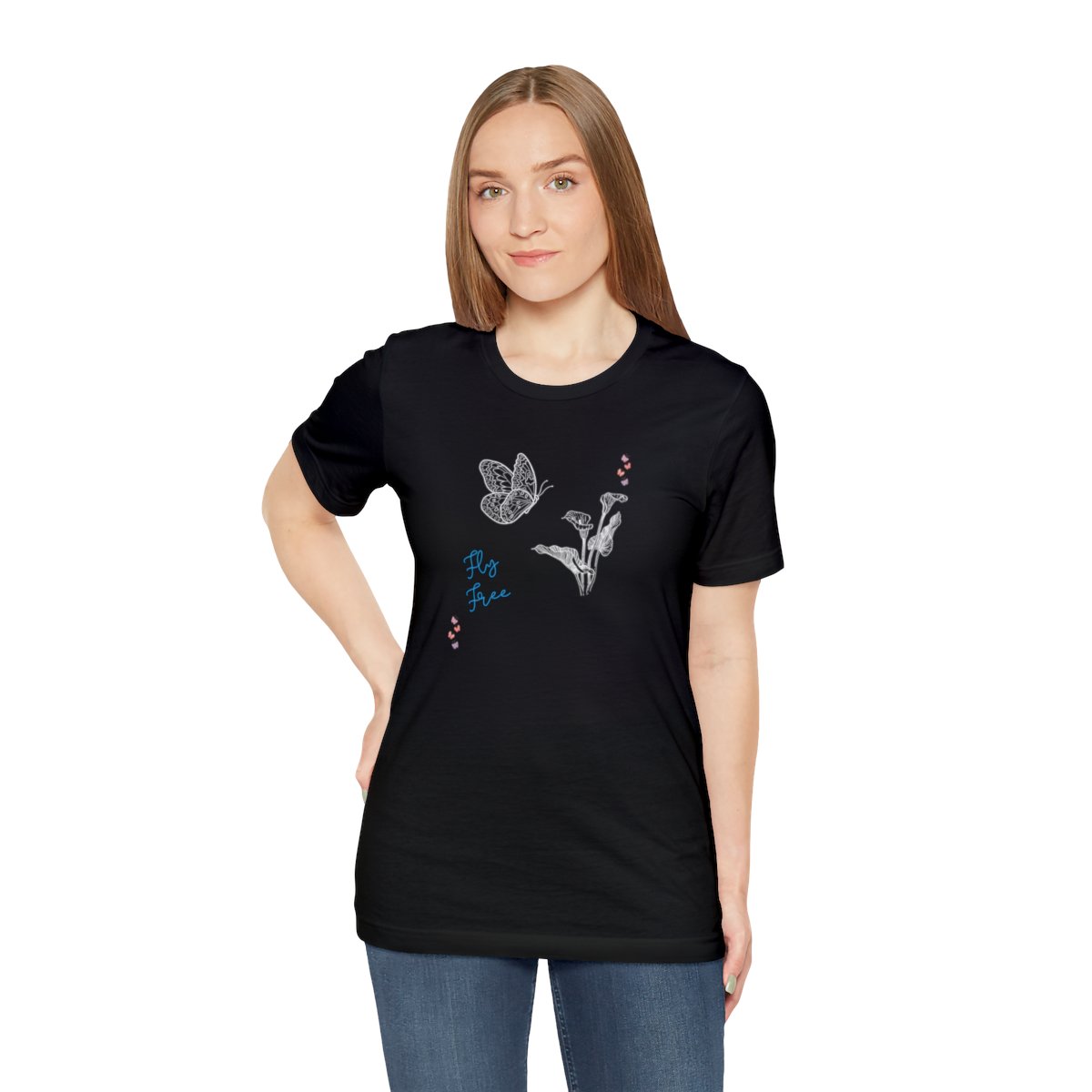 Women's Butterfly Unisex Jersey Short Sleeve Tee