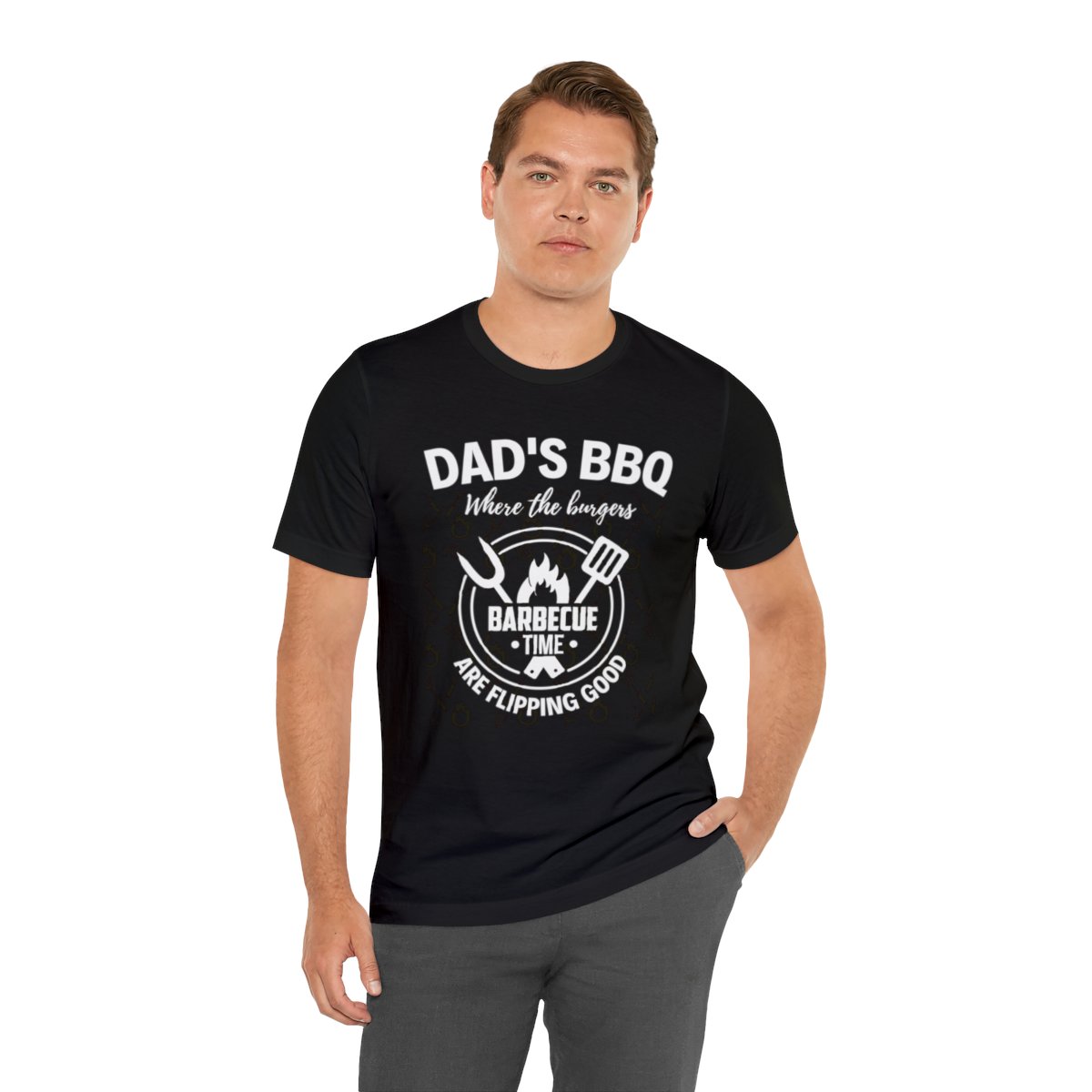 Dad's BBQ Unisex Jersey Short Sleeve Tee