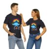 Personalized Camping Unisex Jersey Short Sleeve Tee