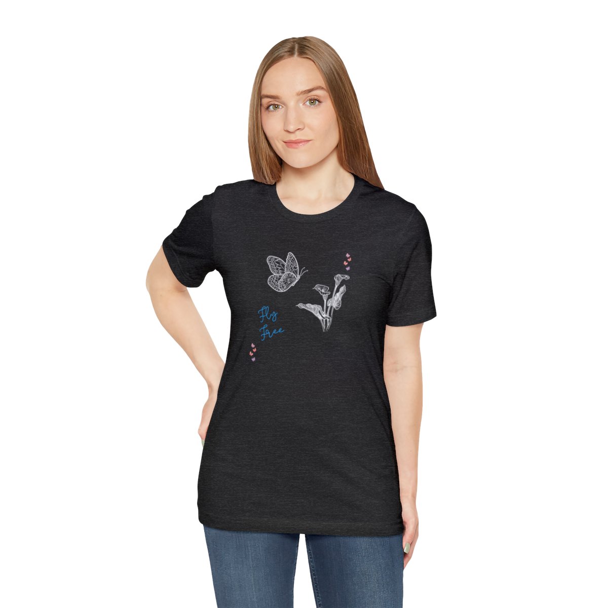 Women's Butterfly Unisex Jersey Short Sleeve Tee