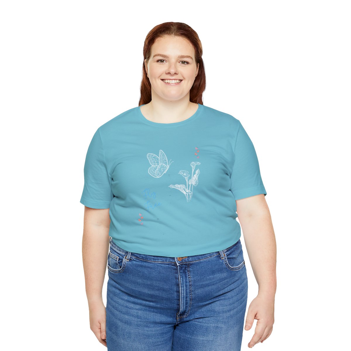 Women's Butterfly Unisex Jersey Short Sleeve Tee