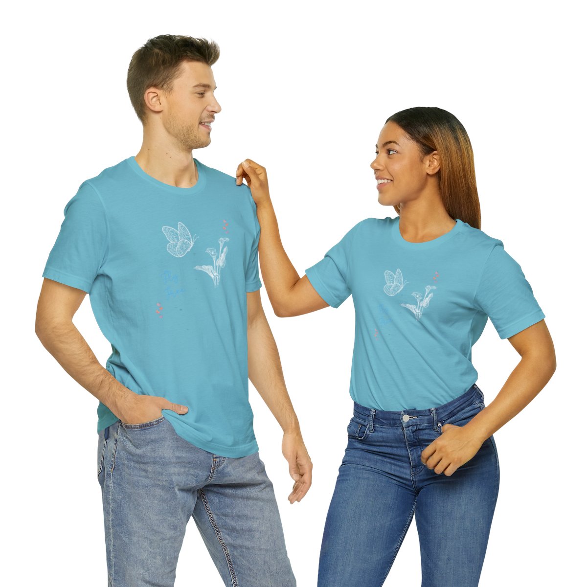Women's Butterfly Unisex Jersey Short Sleeve Tee