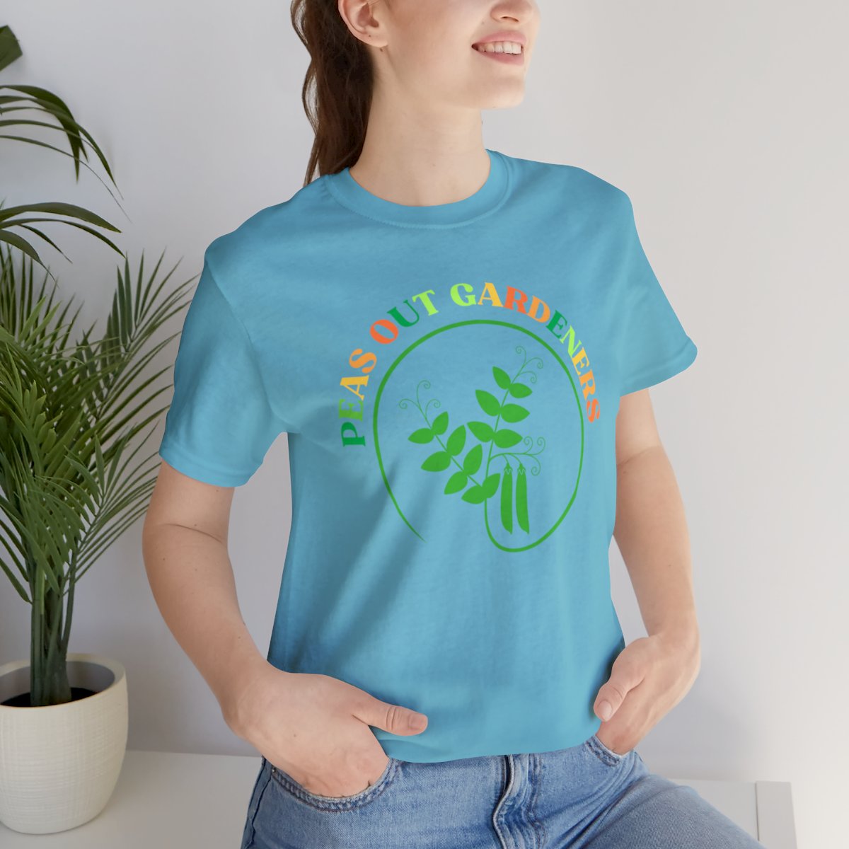 Peas Gardeners Unisex Jersey Short Sleeve Tee