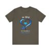 Men's  In April We Wear Blue T-shirt, Autism Awareness Shirt