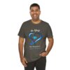 Men's  In April We Wear Blue T-shirt, Autism Awareness Shirt