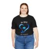 Women's  In April We Wear Blue T-shirt, Autism Awareness Shirt