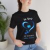 Women's  In April We Wear Blue T-shirt, Autism Awareness Shirt