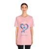 Women's  In April We Wear Blue T-shirt, Autism Awareness Shirt