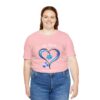 Women's  In April We Wear Blue T-shirt, Autism Awareness Shirt