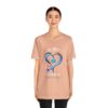 Women's  In April We Wear Blue T-shirt, Autism Awareness Shirt