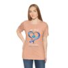 Women's  In April We Wear Blue T-shirt, Autism Awareness Shirt