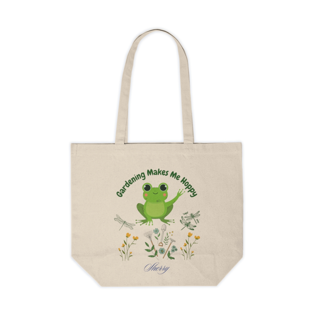 Personalized Canvas Shopping Tote