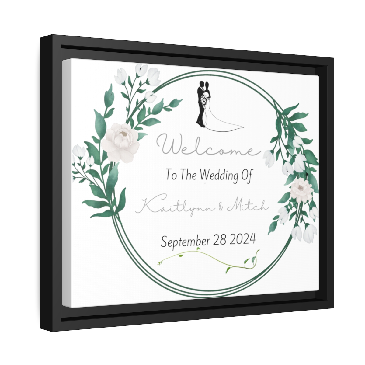 Editable Wedding Welcome Sign