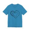 Custom Heart Mothers Day Unisex Jersey Short Sleeve Tee