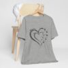 Custom Heart Mothers Day Unisex Jersey Short Sleeve Tee