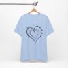 Custom Heart Mothers Day Unisex Jersey Short Sleeve Tee