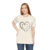 Custom Heart Mothers Day Unisex Jersey Short Sleeve Tee