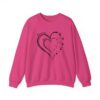 Personalized Mother's Day Heart Customized Unisex Heavy Blend™ Crewneck Sweatshirt