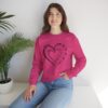 Personalized Mother's Day Heart Customized Unisex Heavy Blend™ Crewneck Sweatshirt