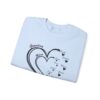 Personalized Mother's Day Heart Customized Unisex Heavy Blend™ Crewneck Sweatshirt