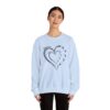 Personalized Mother's Day Heart Customized Unisex Heavy Blend™ Crewneck Sweatshirt