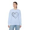 Personalized Mother's Day Heart Customized Unisex Heavy Blend™ Crewneck Sweatshirt