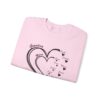 Personalized Mother's Day Heart Customized Unisex Heavy Blend™ Crewneck Sweatshirt