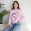 Personalized Mother's Day Heart Customized Unisex Heavy Blend™ Crewneck Sweatshirt