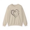 Personalized Mother's Day Heart Customized Unisex Heavy Blend™ Crewneck Sweatshirt