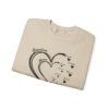Personalized Mother's Day Heart Customized Unisex Heavy Blend™ Crewneck Sweatshirt