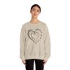 Personalized Mother's Day Heart Customized Unisex Heavy Blend™ Crewneck Sweatshirt