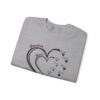 Personalized Mother's Day Heart Customized Unisex Heavy Blend™ Crewneck Sweatshirt