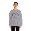 Personalized Mother's Day Heart Customized Unisex Heavy Blend™ Crewneck Sweatshirt