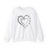 Personalized Mother's Day Heart Customized Unisex Heavy Blend™ Crewneck Sweatshirt