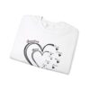 Personalized Mother's Day Heart Customized Unisex Heavy Blend™ Crewneck Sweatshirt