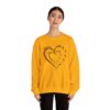 Personalized Mother's Day Heart Customized Unisex Heavy Blend™ Crewneck Sweatshirt