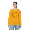 Personalized Mother's Day Heart Customized Unisex Heavy Blend™ Crewneck Sweatshirt