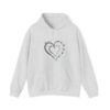 Personalized heart Mother's Day Custom Unisex Heavy Blend™ Hooded Sweatshirt