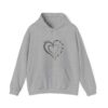 Personalized heart Mother's Day Custom Unisex Heavy Blend™ Hooded Sweatshirt
