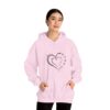 Personalized heart Mother's Day Custom Unisex Heavy Blend™ Hooded Sweatshirt