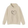 Personalized heart Mother's Day Custom Unisex Heavy Blend™ Hooded Sweatshirt
