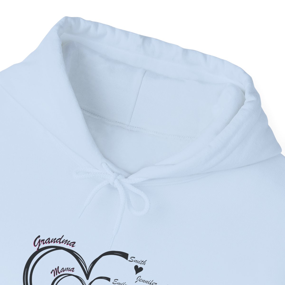 Personalized heart Mother's Day Custom Unisex Heavy Blend™ Hooded Sweatshirt