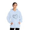 Personalized heart Mother's Day Custom Unisex Heavy Blend™ Hooded Sweatshirt