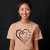 Custom Heart Mothers Day Unisex Jersey Short Sleeve Tee